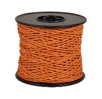Papierkordel mit Draht ORANGE 82 Ø2mm L:100m  Papierdraht
