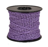 Papierkordel mit Draht LAVENDEL 58 Ø2mm L:100m  Papierdraht