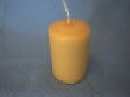 Stumpenkerzen  FK 43 cognac H130mm Ø70mm ca.52h Brenndauer