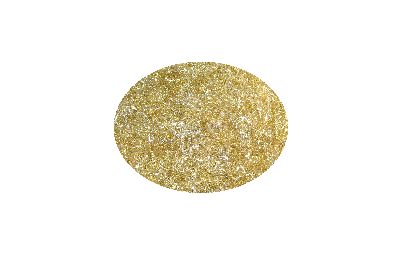 Lametta GELOCKT met. GOLD-SILBER(champagner) 50gramm