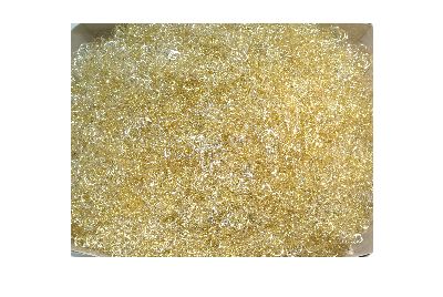 Lametta GELOCKT met. GOLD-SILBER(champagner) 250gramm