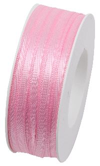 Doppelsatin HELLROSA 21 6mm 50m