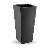 Pflanztopf Genesis m.Einsatz ANTHRAZIT 45xH100cm eckig