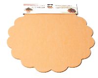 Blumella Topfmansch.Abreißbloc APRICOT-Fleece+Folie 44cm 25St.Block 100% nassfest