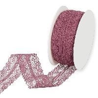 Spitze lace BROMBEER 509 Breite: 36 mm 2004