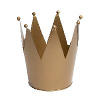 Krone GOLD 38zig01 Ø14cm x 16cm  Zink
