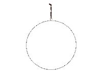 Metallring - Makramee Ring weiss Flora Hoop 862534075 Ø35cm Stärke 4mm Öse + Schnur